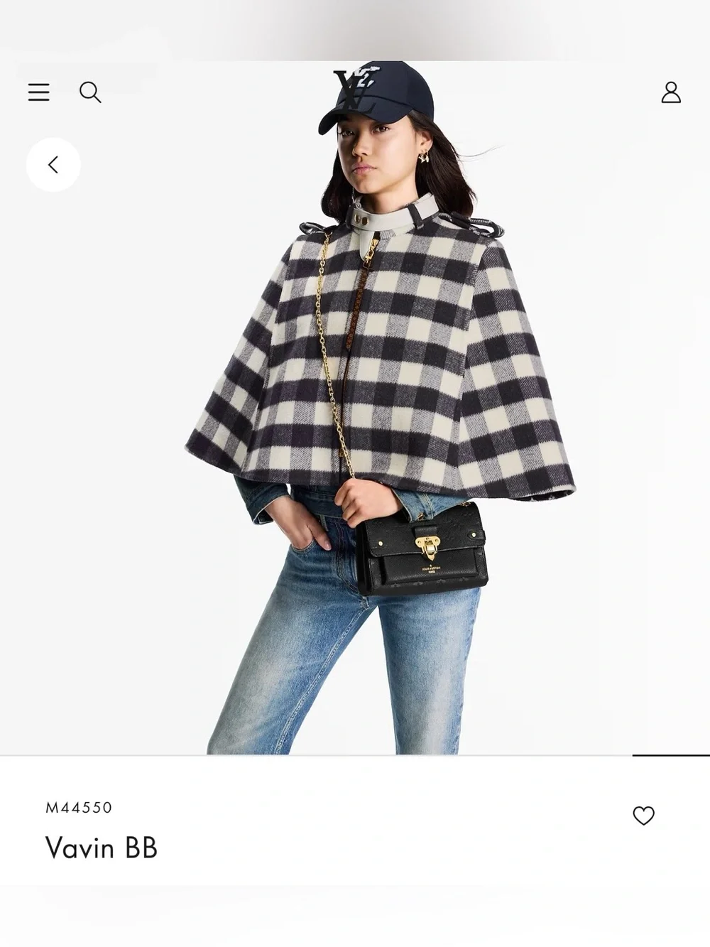 Louis Vuitton Vavin BB (Black, Gold Hardware)